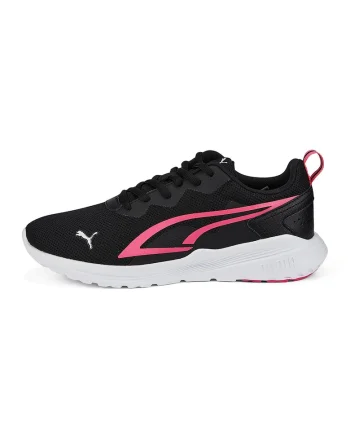 Pantofi sport cu sireturi All-Day Active, Negru, Roz, 7.5