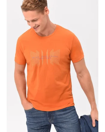 Tricou  T-Flux pentru barbati, portocaliu, Portocaliu