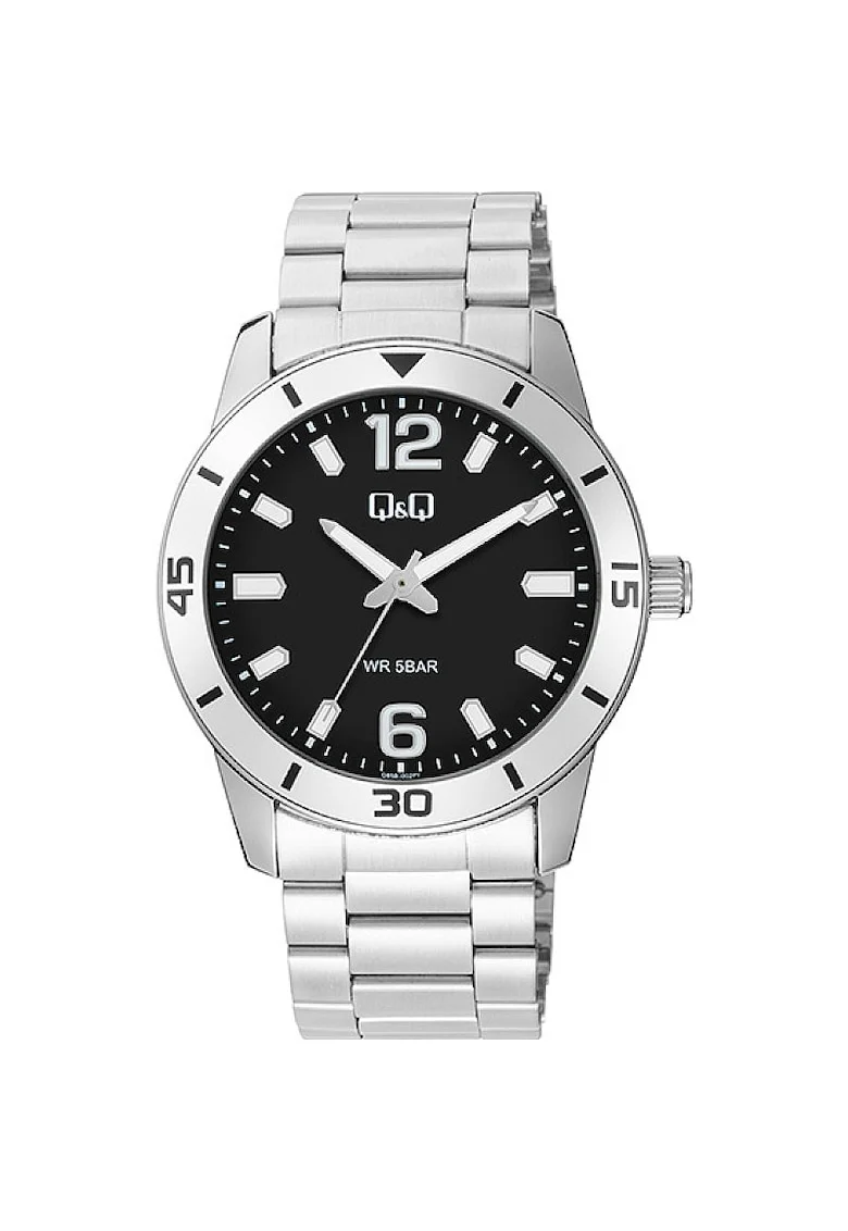Ceas barbati  Q85B-005P, Argintiu