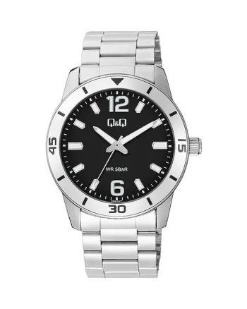 Ceas barbati  Q85B-005P, Argintiu