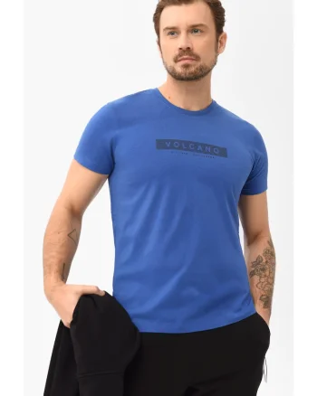 Tricou  T-Hologram pentru barbati, albastru, Albastru