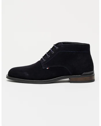 Ghete chukka de piele intoarsa, Bleumarin