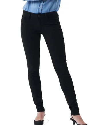 Blugi dama  Push Up, Negru