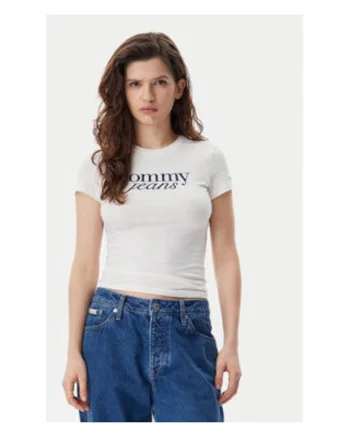 Tricou dama,  Ecru, 100% bumbac, Ecru