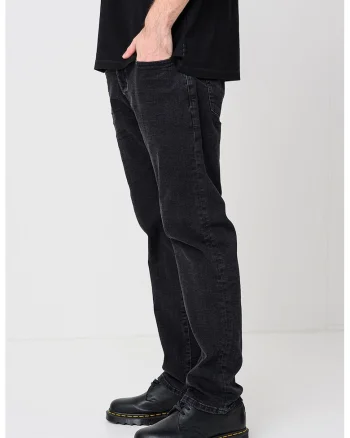 Blugi regular fit, Negru