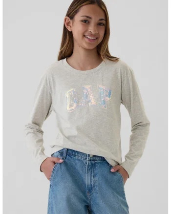 Bluza lejera de bumbac organic, Gri deschis