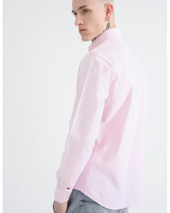 Camasa regular-fit cu guler Oxford, Roz pastel