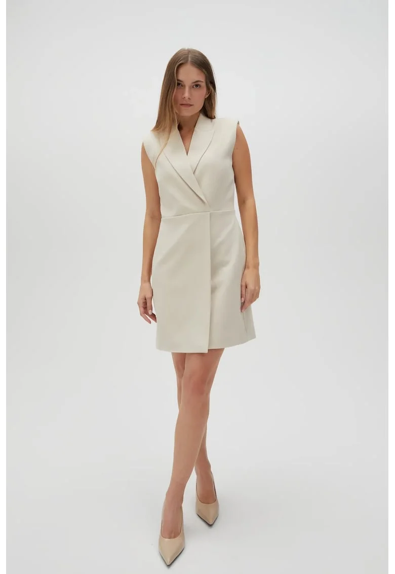 Rochie Eleganta Bej, Bej