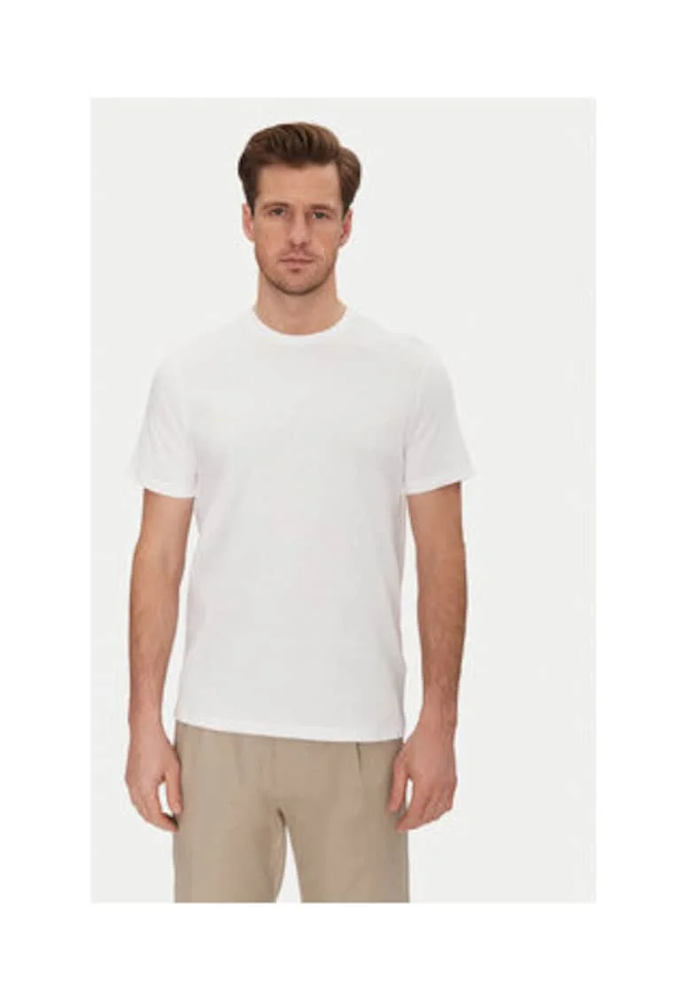 Tricou Barbati,  Bej, 60% in, 40% bumbac, Bej