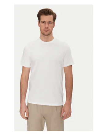 Tricou Barbati,  Bej, 60% in, 40% bumbac, Bej