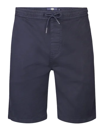 Pantaloni scurti din material textil Barbati,  Bleumarin, 97% bumbac, 3% elastan, Bleumarin