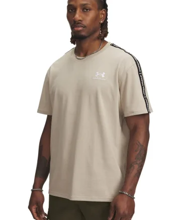 Tricou din amestec de bumbac logo Icon, Alb fildes/Alb murdar