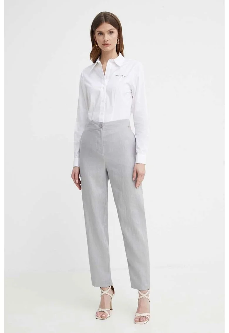 Camasa dama Oxford  24WW1607, Alb, Alb