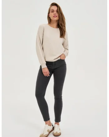 Jeansuri skinny grafit, Gri grafit
