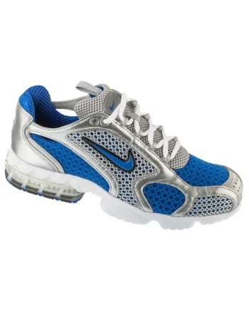 Pantofi sport barbati, CJ1288,  Textil, 42.5 EU, Rosu/Argintiu, Albastru