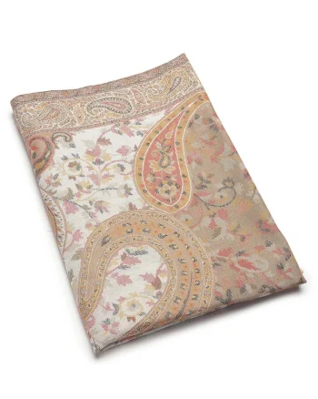Esarfa cu model paisley Jamawar, Multicolor
