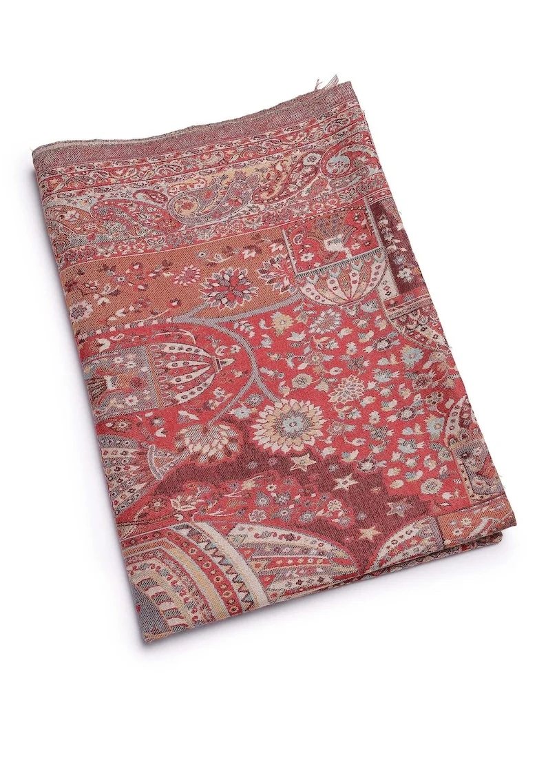 Esarfa din amestec de lana, Multicolor