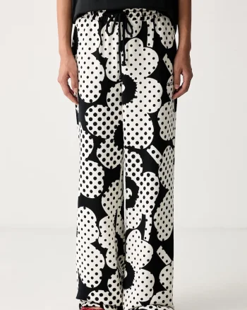 Marimekko pantaloni de trening pentru femei din bumbac