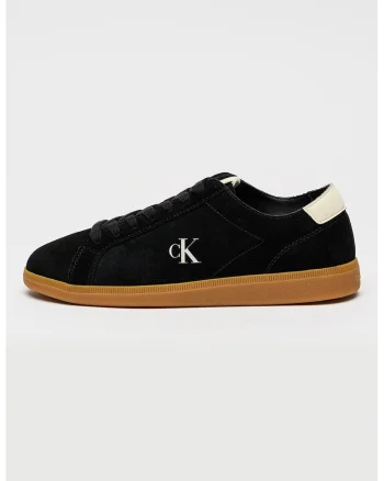 Pantofi sport low-cut de piele, Negru