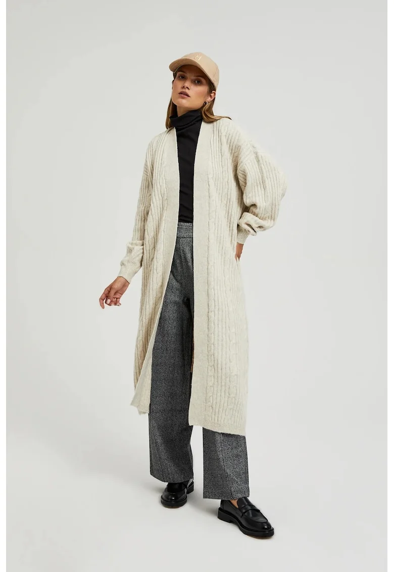 Cardigan Lung Bej, Bej