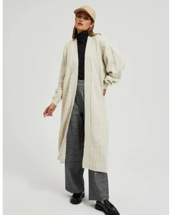 Cardigan Lung Bej, Bej