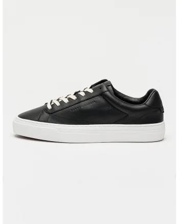Pantofi sport low-cut de piele Premium, Negru