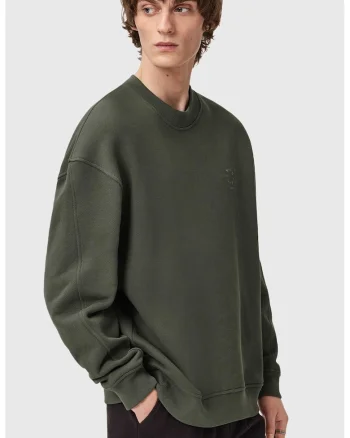 Bluza de trening lejera Haven, Verde sparanghel