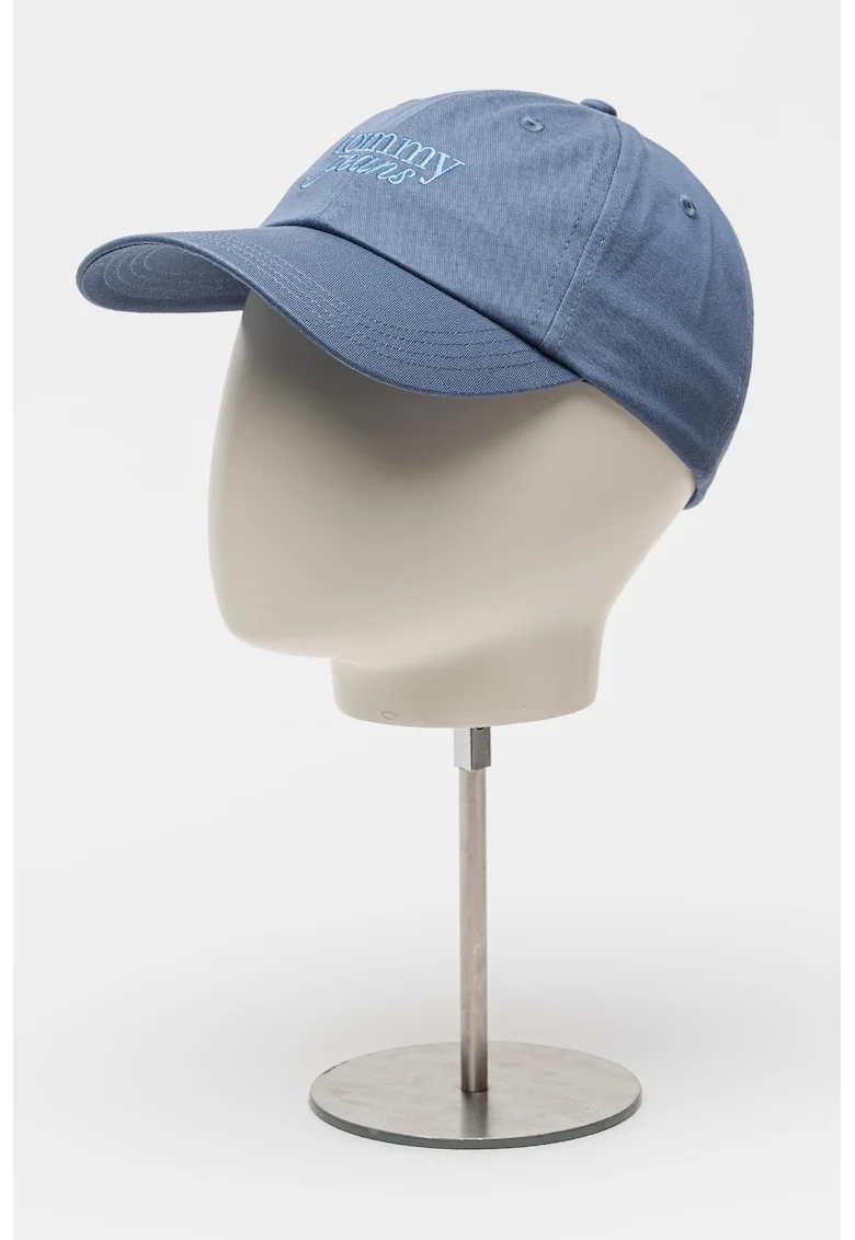 Sapca baseball ajustabila cu logo brodat, Albastru pastel