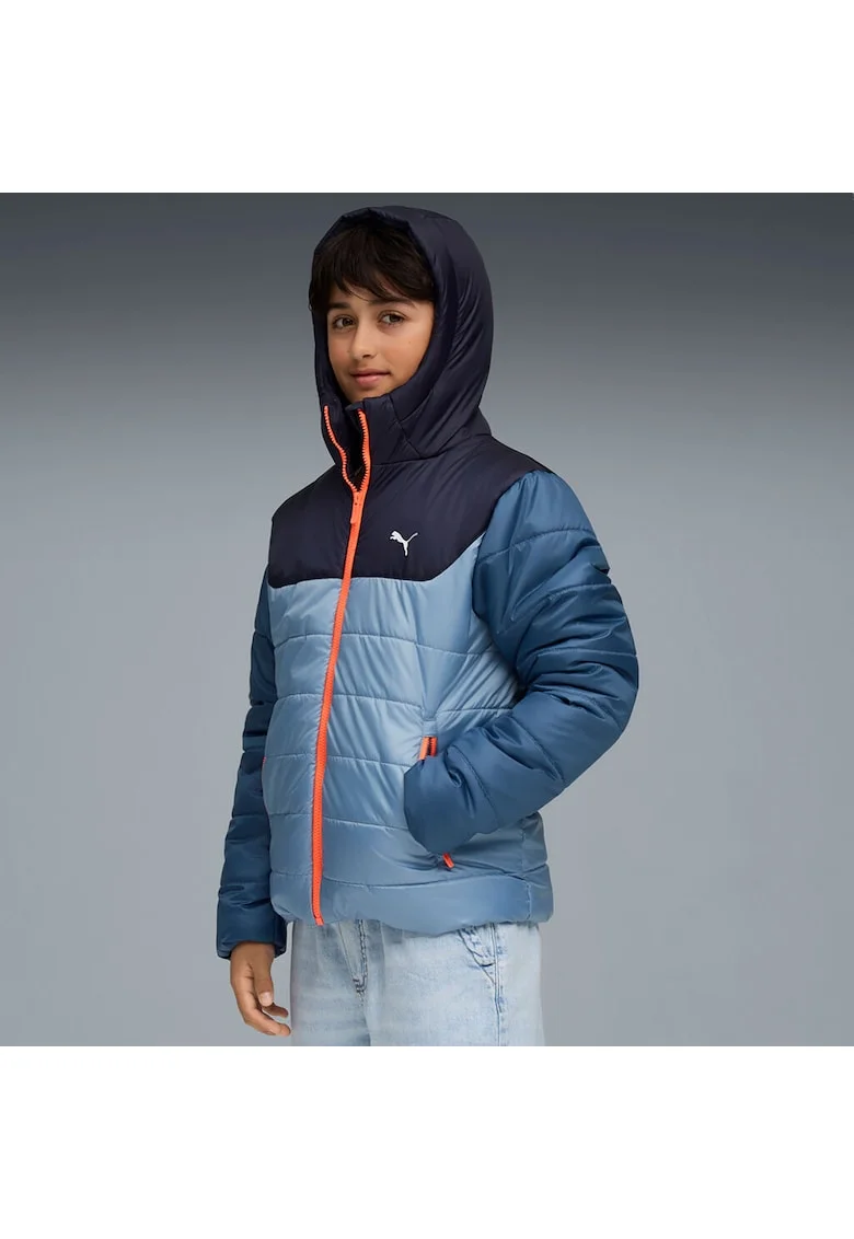 Geaca copii,  Essentials, bleumarin, captusita,