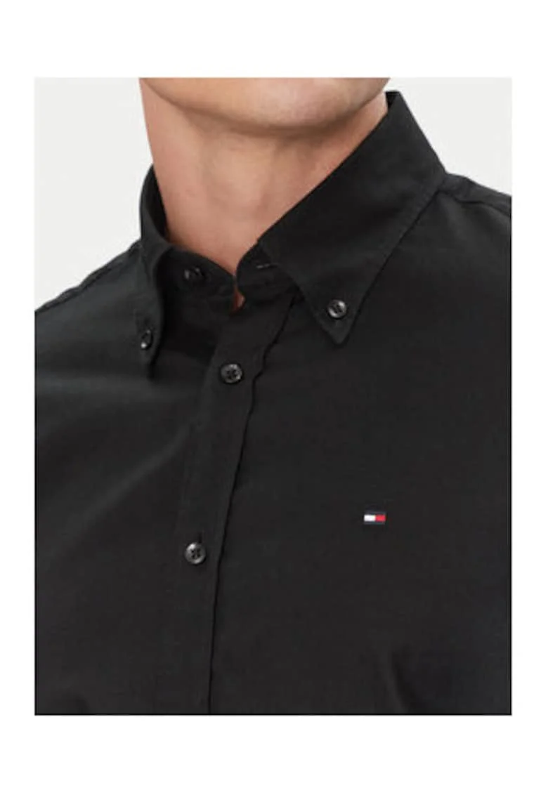 Camasa Barbati,  Negru,100% bumbac