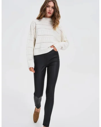 Pantaloni lucrati negri, Negru