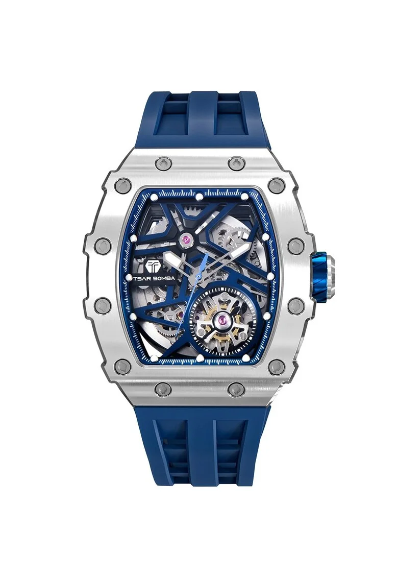 Ceas barbatesc  TB8209A-03, Automatic, 44mm, 5ATM