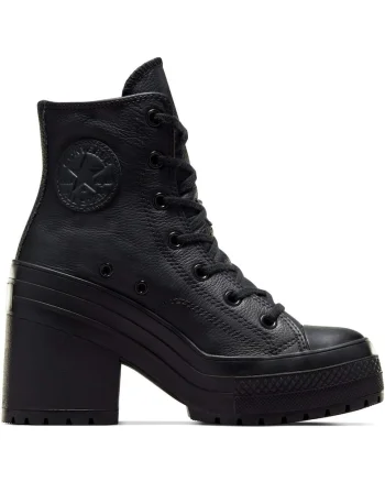 Ghete unisex  Chuck 70 De Luxe Heel, Negru