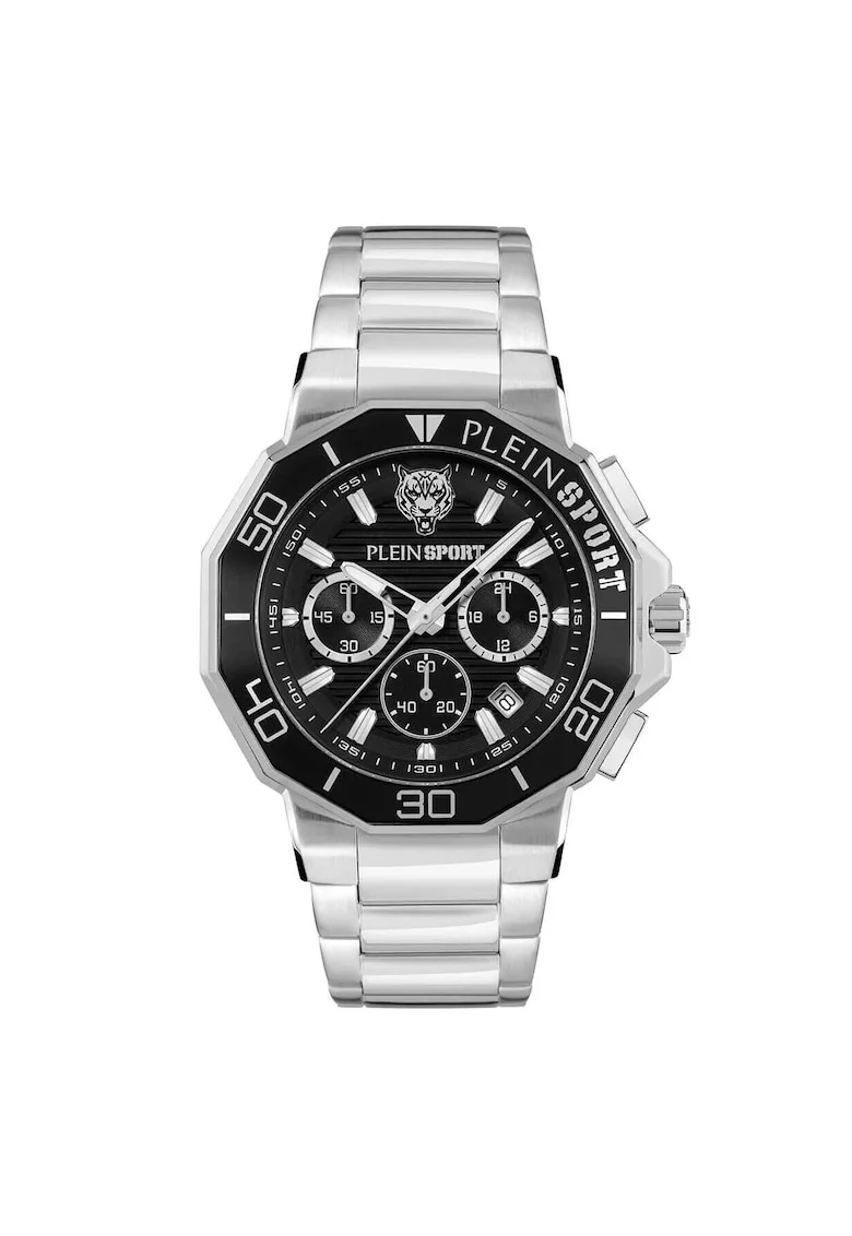 Ceas barbatesc  carcasa Otel 46 mm, 5 ATM