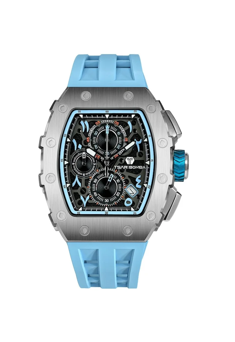 Ceas barbatesc  TB8204QA-05, Quartz, 44mm, 5ATM