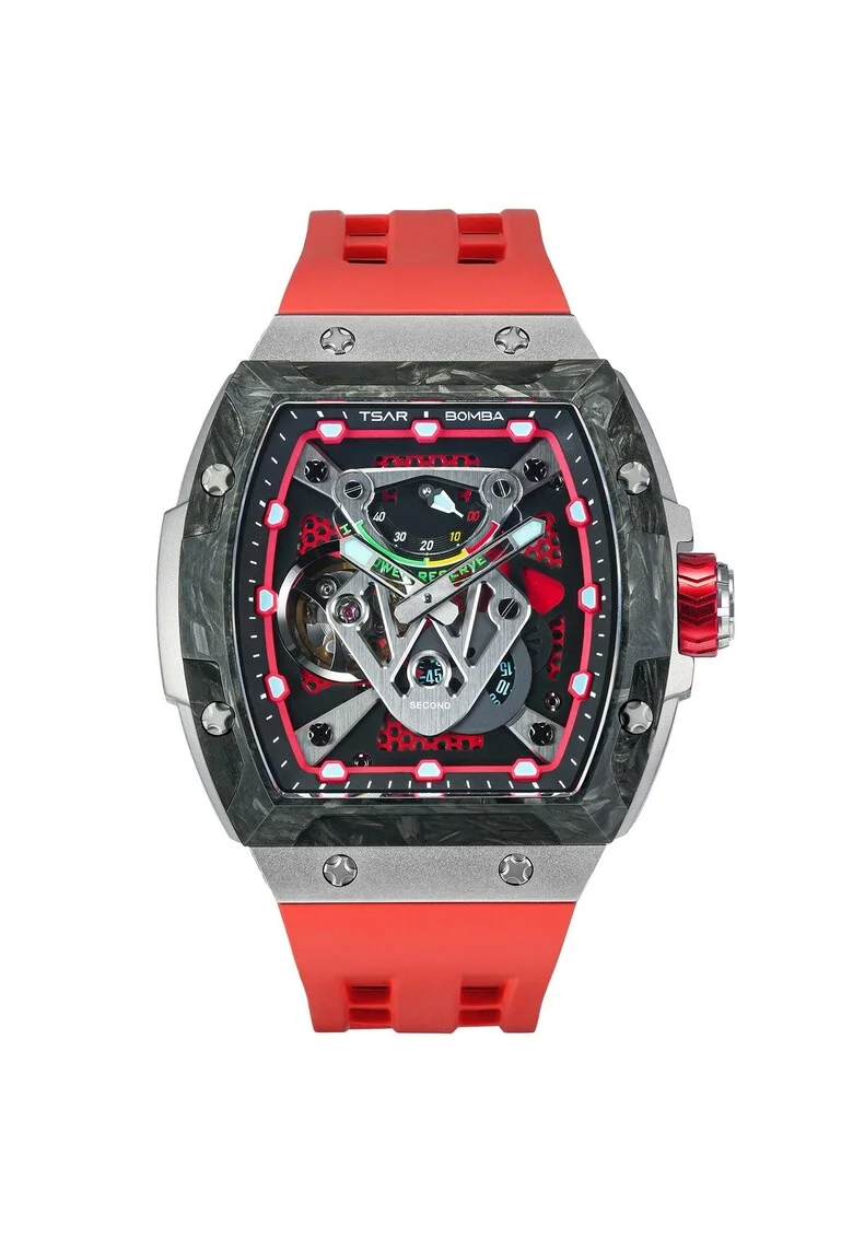 Ceas barbatesc  TB8216TF-02, Automatic, 46mm, 5ATM