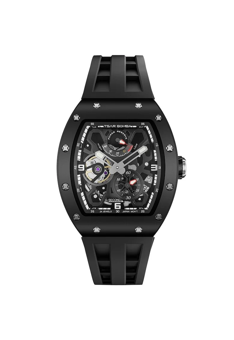 Ceas barbatesc  TB8212C-02, Automatic, 50mm, 5ATM