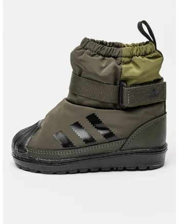 Ghete de zapada cu inchidere velcro Superstar 360, Kaki inchis