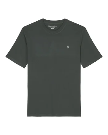 Tricou regular fit din bumbac, Verde inchis