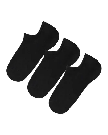 Set de sosete foarte scurte uni - 3 perechi