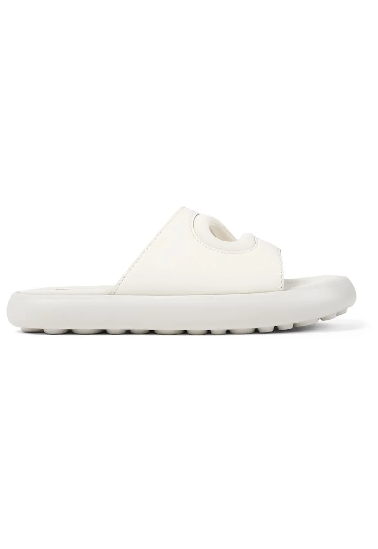 Papuci de piele Pelotas Flota, Alb