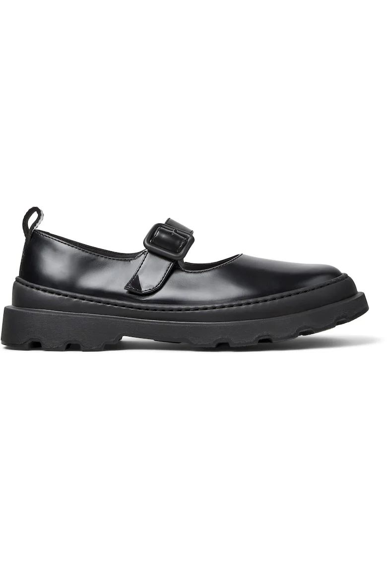 Pantofi Mary Jane din piele Brutus+, Negru