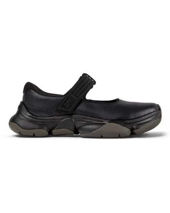 Pantofi sport de piele cu velcro Karst 2, Negru