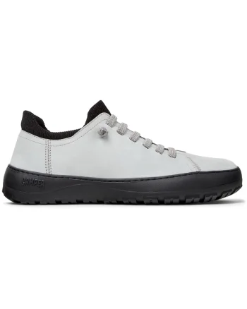 Pantofi casual din piele Peu Serra, Gri deschis