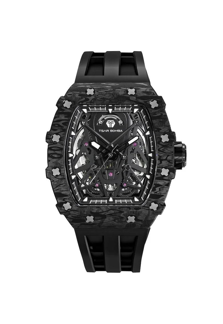 Ceas barbatesc  TB8207CF-01, Automatic, 44mm, 5ATM