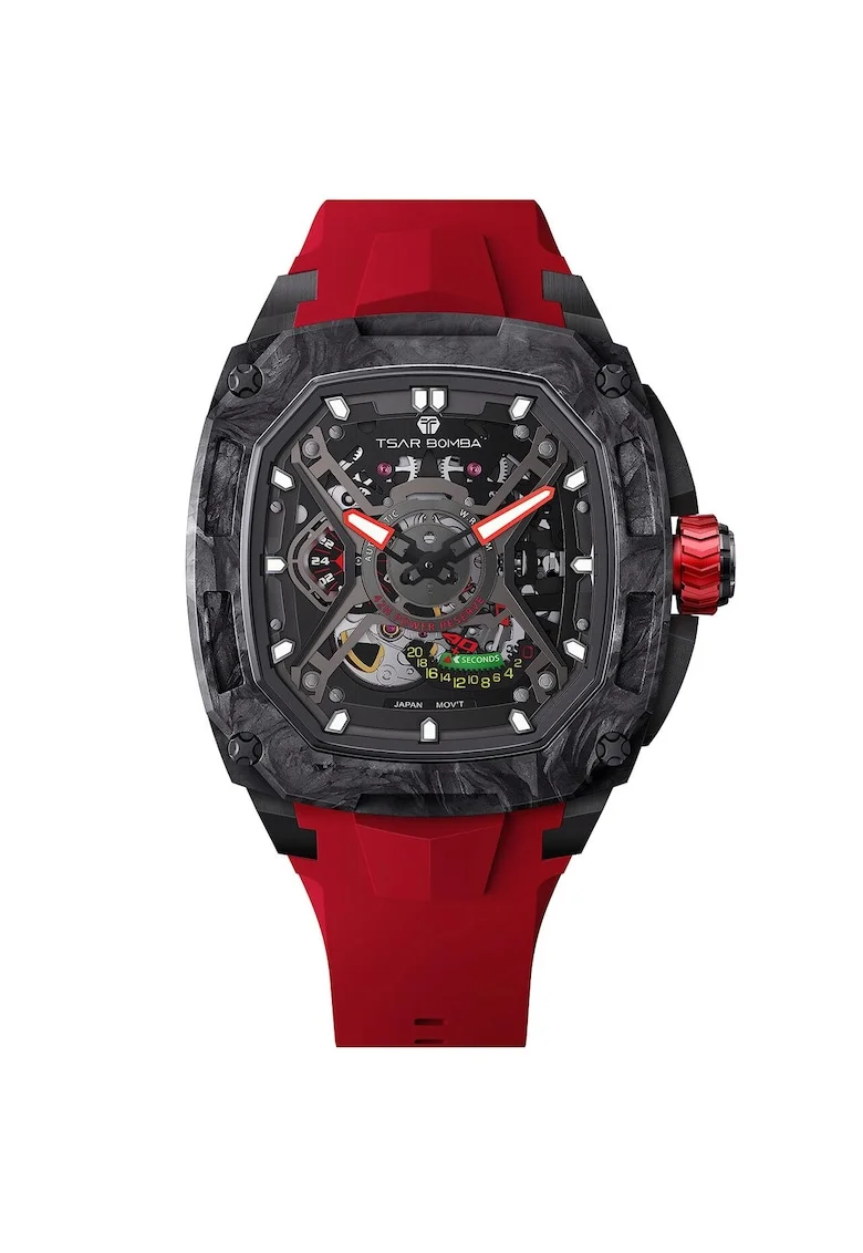 Ceas barbatesc  TB8605A-01, Automatic, 46mm, 5ATM
