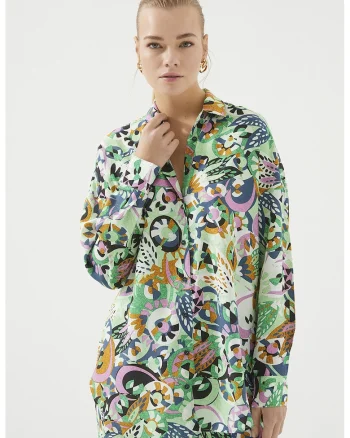 Camasa regular-fit cu model, Multicolor