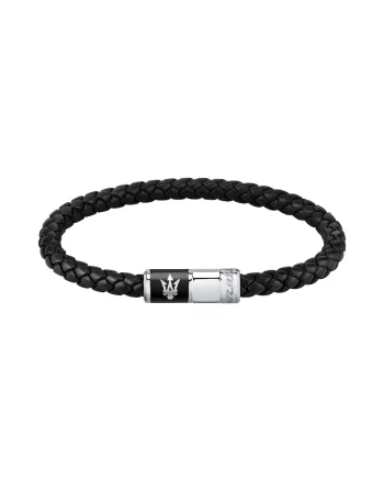 Bratara  JM222AVE07, Negru, Argintiu, Negru/Argintiu