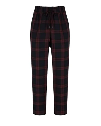 Pantaloni cu talie ajustabila, Visiniu/Albastru ultramarin