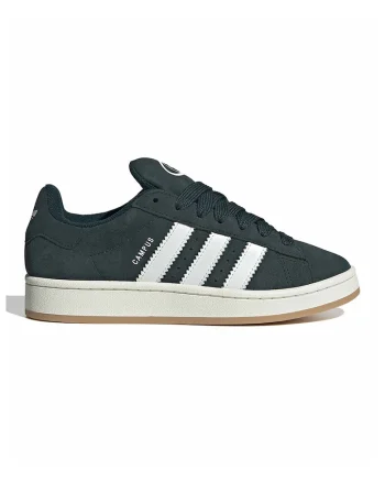 Pantofi sport Campus 00s low cut de piele intoarsa, Albastru petrol